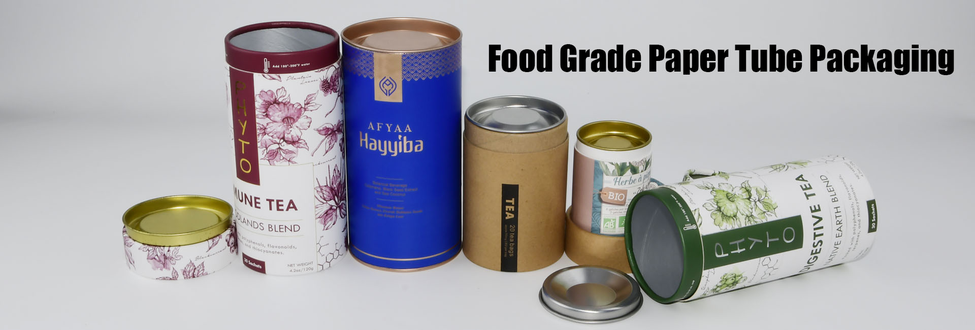 Food Grade Paper Tube Packaging 