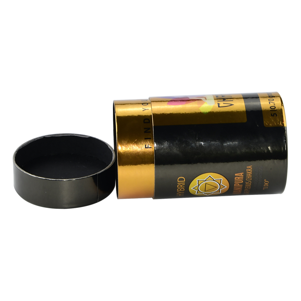  Eco-friendly Paper Tube Box Cardboard Cylinder Box for Protein Powder Packaging  