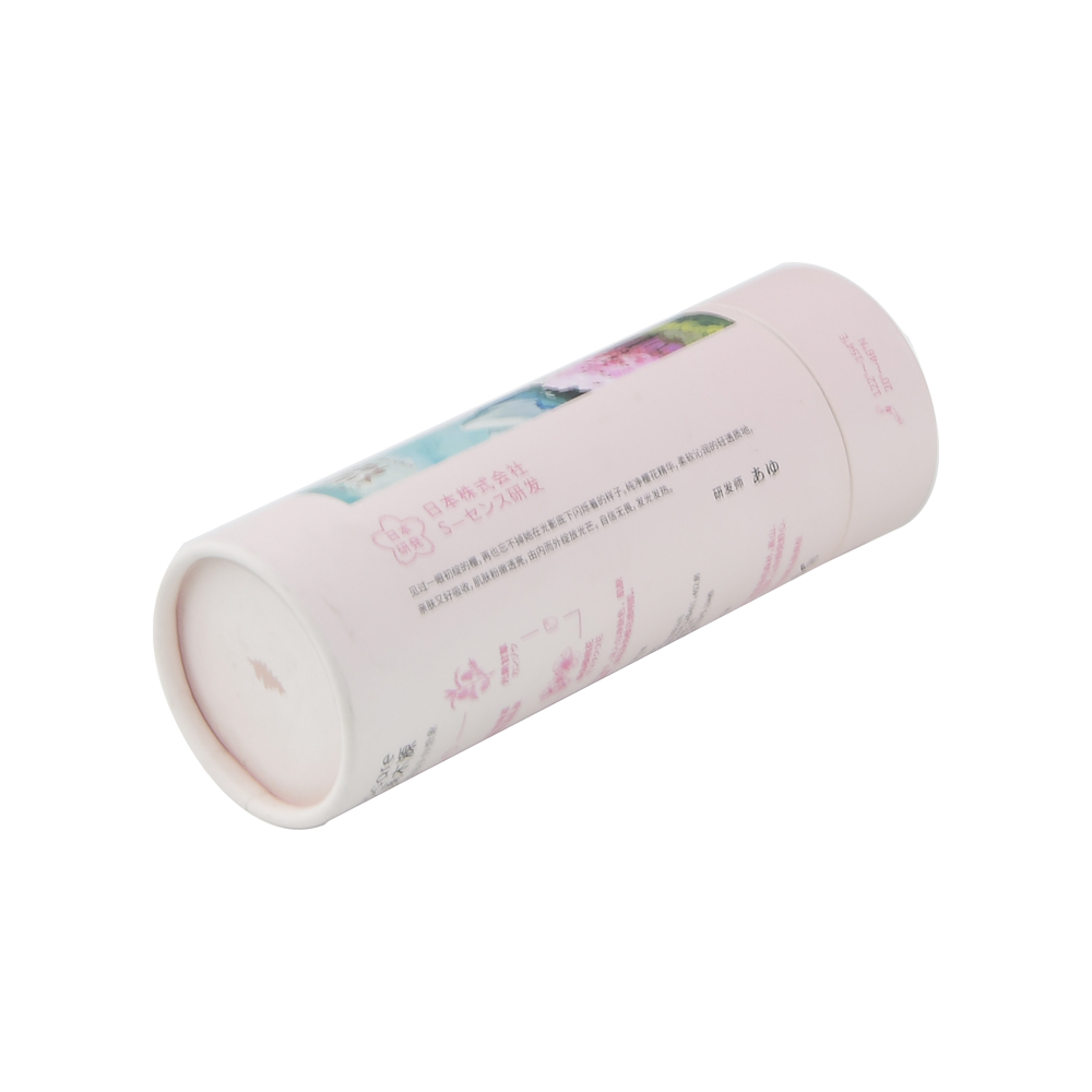 Caja de empaquetado del tubo de los cosméticos de la cartulina de papel de encargo Tubos cosméticos de la cartulina  