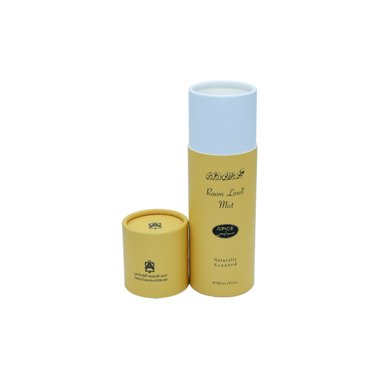Room Mist Paper Tube Packaging Cardboard Cylinder Boxes with Custom Printing  