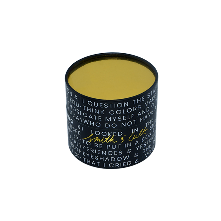 Custom CBD Lip Balm Deodorant Container Cardboard Cylinder Paper Tube Packaging  