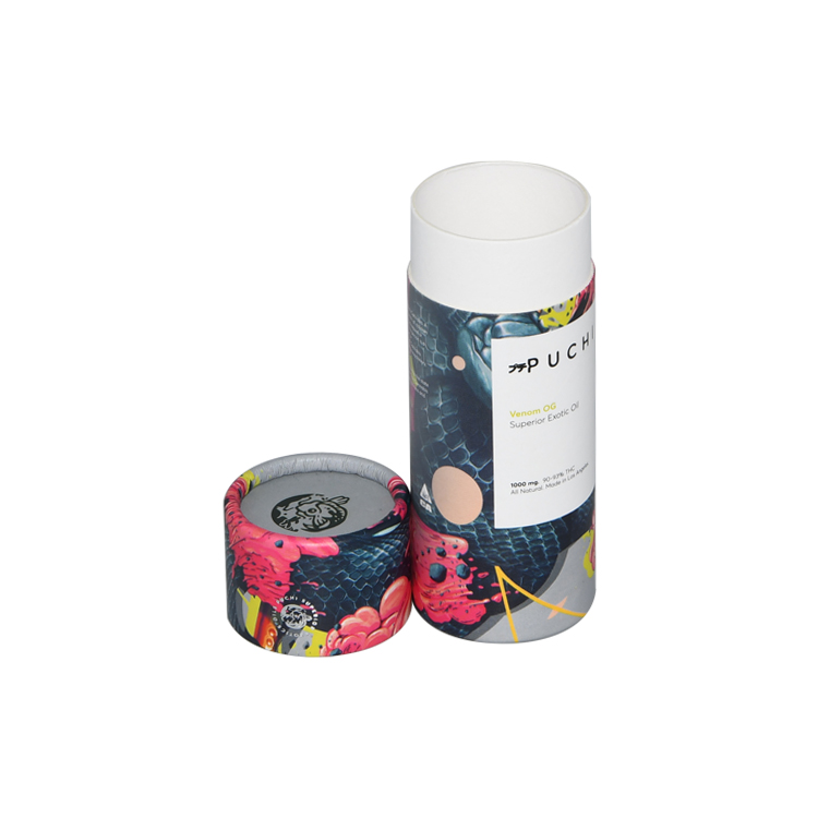 Umweltfreundliches kundenspezifisches Zylinderpapierrohr-Verpackungskasten-Kartonrohr für exotisches Öl  