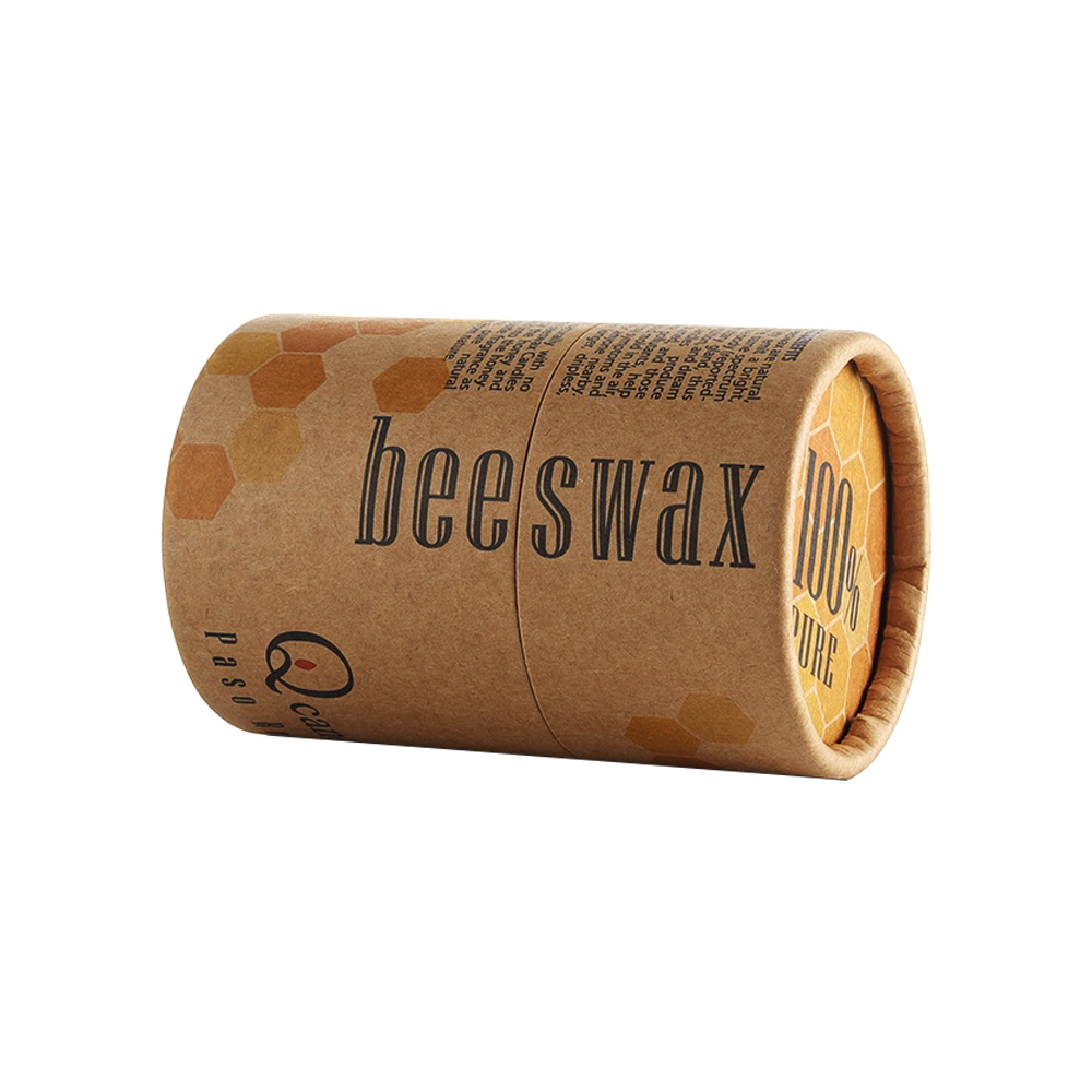 Custom Paper Tubes for Candle Packaging, Kraft Paper Round Candle Box Tube Packaging  