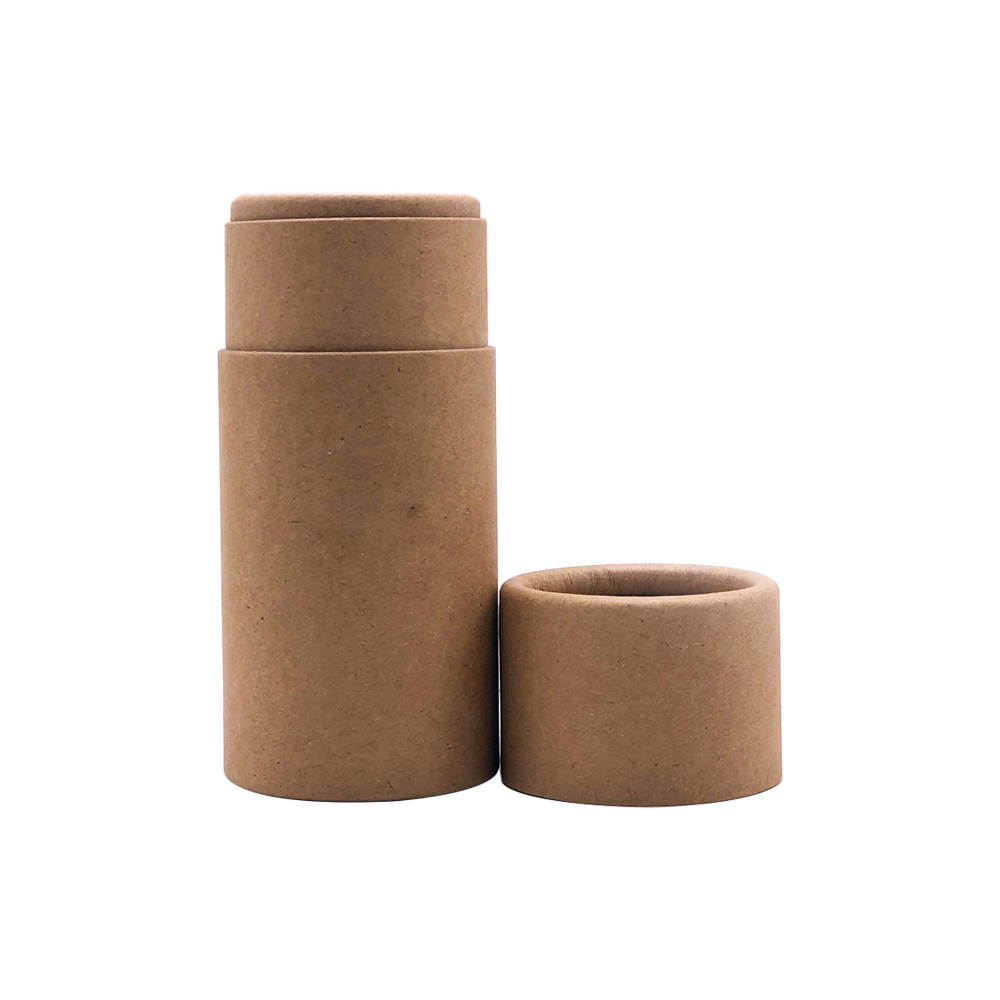 Eco Friendly Kraft Paper Cardboard Tube Box Container Salt Shaker, Spice Tube with Paper Sifter  