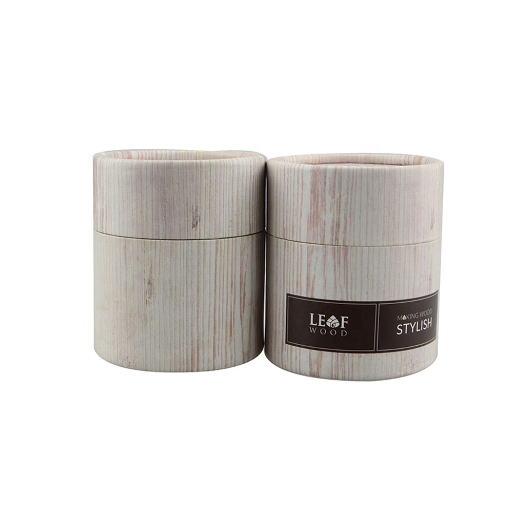  Caixas de tubo de papelão personalizadas, caixas de cilindro de papelão para embalagem de folhas de tabaco  