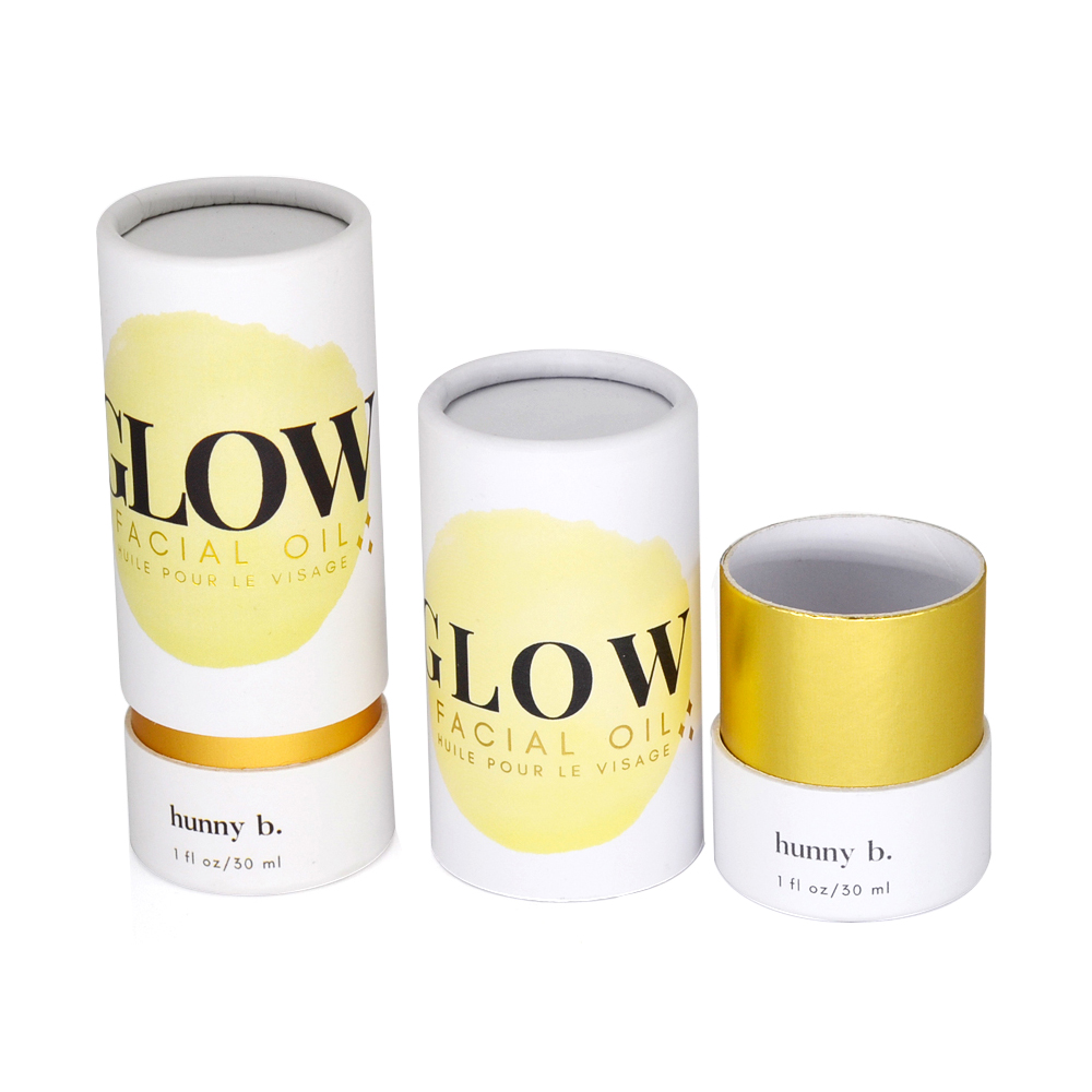 Emballage cosmétique de tube en carton, boîtes d'emballage cosmétique de tube en carton personnalisées  