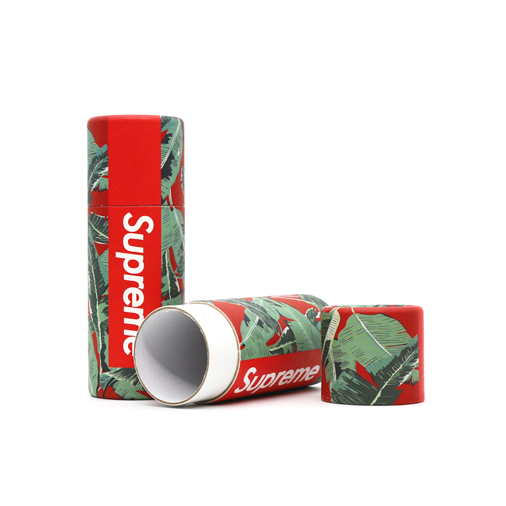 Tubos de papel para frascos conta-gotas de óleo CBD personalizados, tubos de embalagem para frascos de óleo essencial  