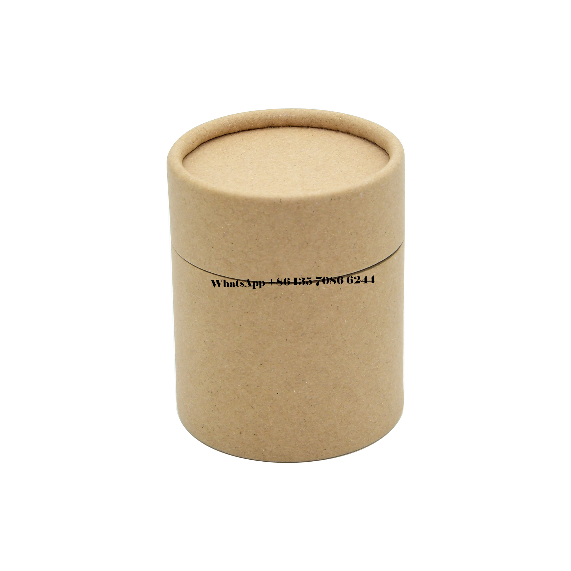  프리미엄 크래프트 크래프트지 제품 루즈 티 포장 튜브 박스  