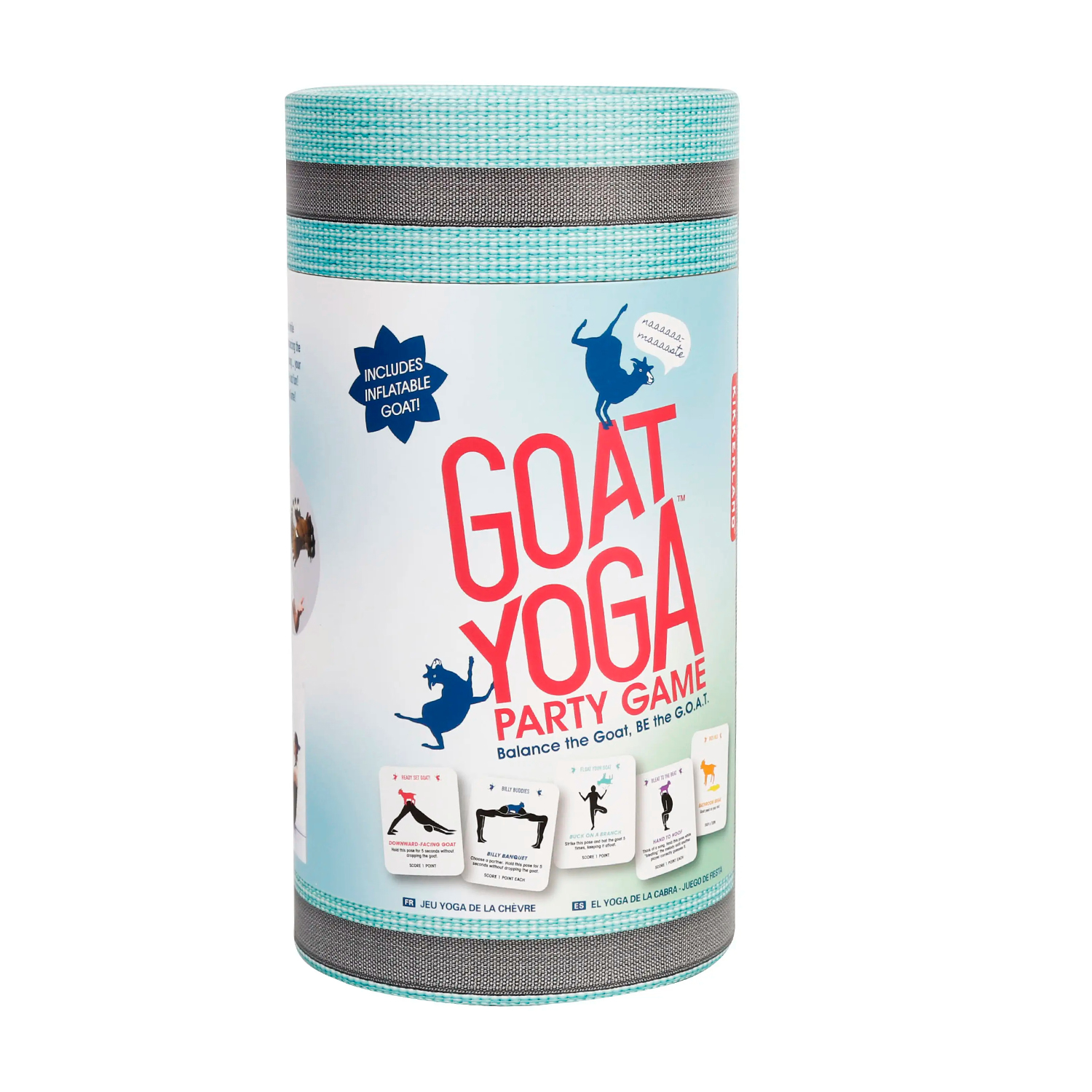 Embalaje de caja de tubo de cartón para toallas de yoga personalizadas al por mayor  