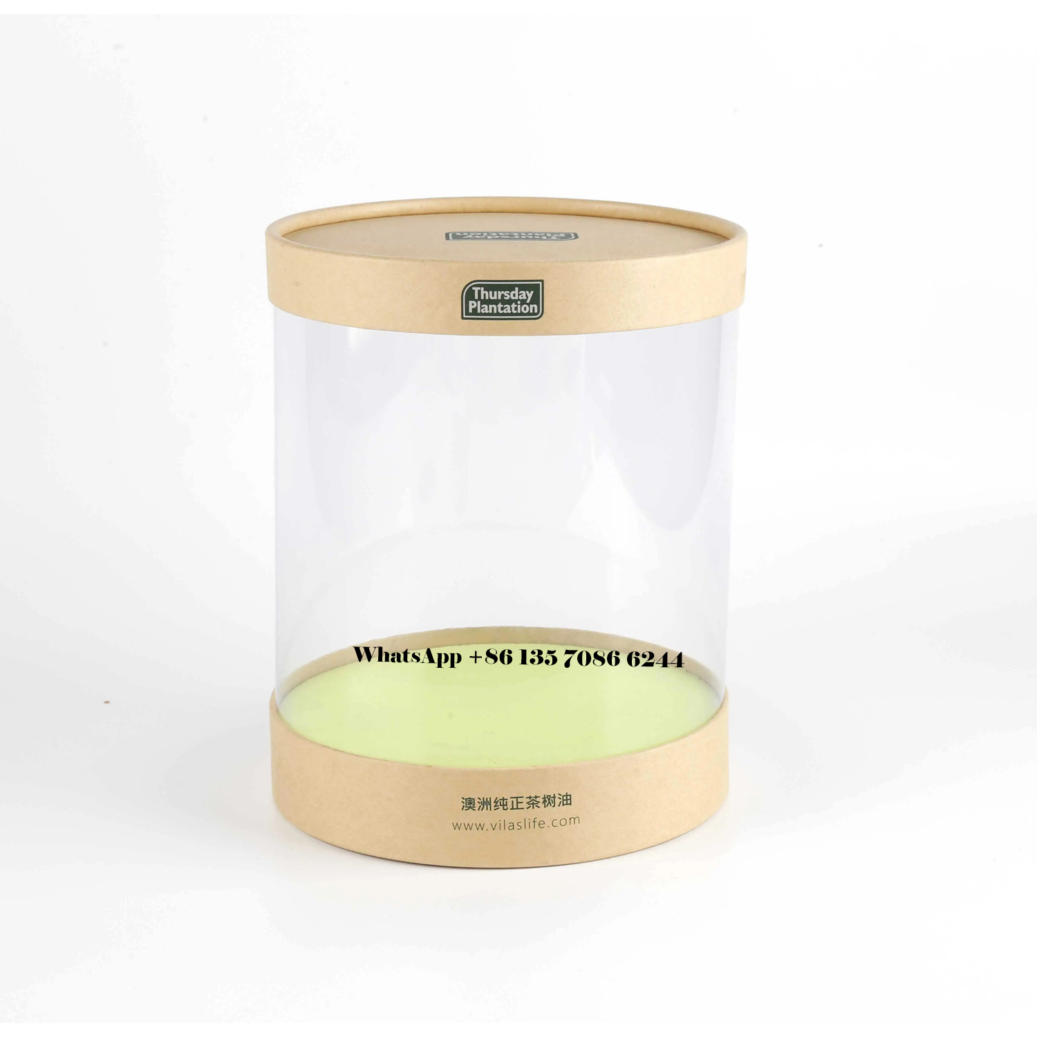 Boîtes d'emballage de tubes en papier de luxe recyclé pour huile de graines en gros  