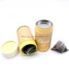 Airtight Food Grade Metal Lid Paper Tea Tube Packaging Box