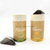 Airtight Food Grade Metal Lid Paper Tea Tube Packaging Box