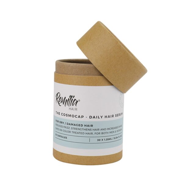 Biodegradable Customized Serum Bottle Powder Packaging Round Kraft Paper Tubes Biodegradable Customized Serum Bottle Powder Packaging Round Kraft Paper Tubes