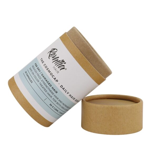 Biodegradable Customized Serum Bottle Powder Packaging Round Kraft Paper Tubes Biodegradable Customized Serum Bottle Powder Packaging Round Kraft Paper Tubes