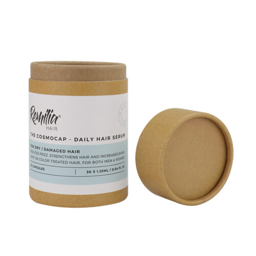 Biodegradable Customized Serum Bottle Powder Packaging Round Kraft Paper Tubes Biodegradable Customized Serum Bottle Powder Packaging Round Kraft Paper Tubes