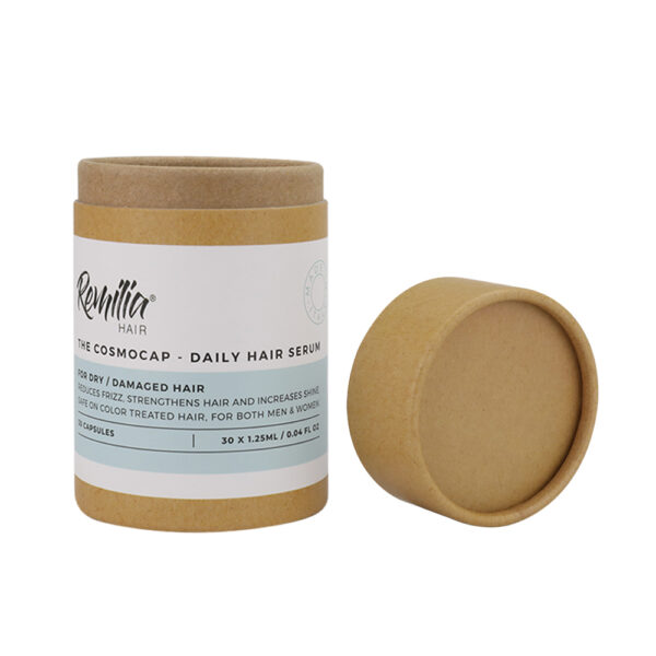 Biodegradable Customized Serum Bottle Powder Packaging Round Kraft Paper Tubes Biodegradable Customized Serum Bottle Powder Packaging Round Kraft Paper Tubes