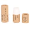 Biodegradable Kraft Paper Push-up Lip Balm Tube Packaging