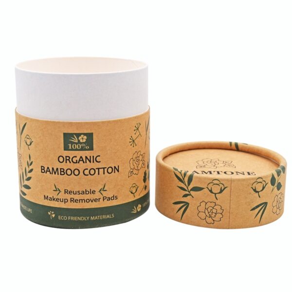 생분해성 크래프트 튜브 상자 재활용 골판지 종이 튜브 원형 화장품 포장재