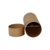 Biodegradable Natural Brown Kraft Paper Tube Box Packaging