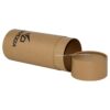Biodegradable Natural Brown Kraft Paper Tube Box Packaging
