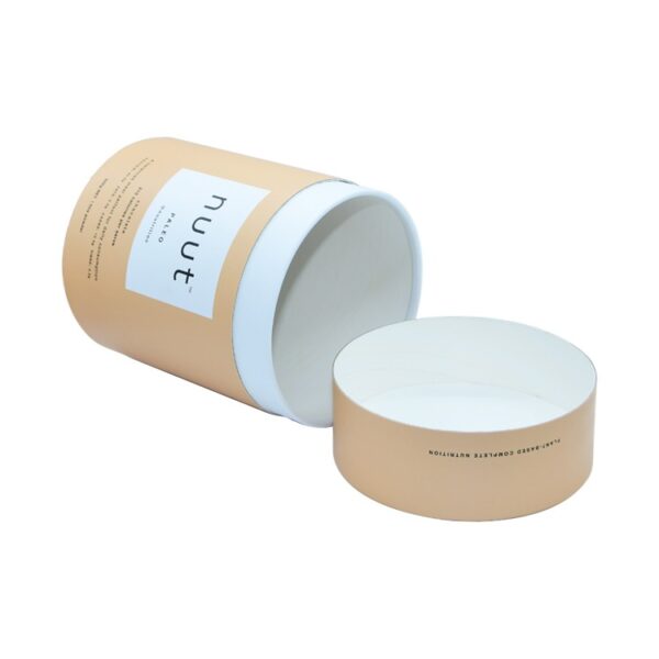 Biodegradable Paper Tube Boxes Cylinder Gift Box Tube Packaging for Protein Powder Biodegradable Paper Tube Boxes Cylinder Gift Box Tube Packaging for Protein Powder