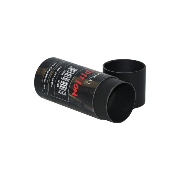 Black Cardboard Cylinder Box, Paper Tube Round Box for Knife Packaging with Sponge Holder