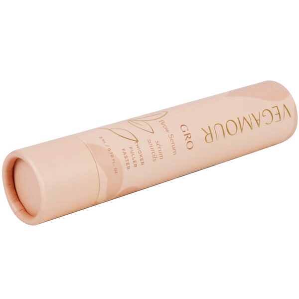 Blush Color Slim Long Eyebrow Serum Paper Tube Packaging Box