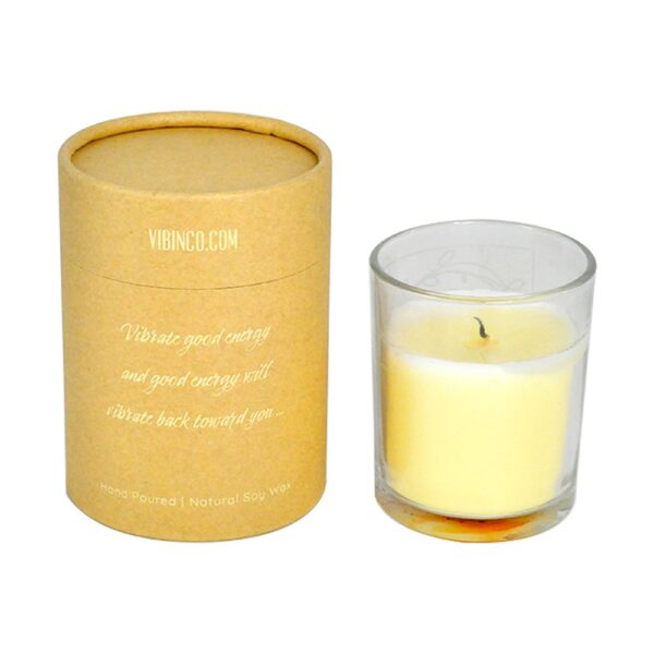 Buy Best Custom Cardboard Tube Candles Packaging Boxes with Candle Jars Holder