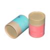 Cardboard Sifter Top Cans Kraft Paper Tubes for Dry Shampoo Powder Packaging