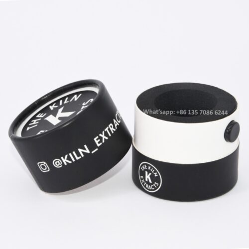 Child Resistant Paper Tube Box for Concentrate Jar Packaging Child Resistant Paper Tube Box for Concentrate Jar Packaging