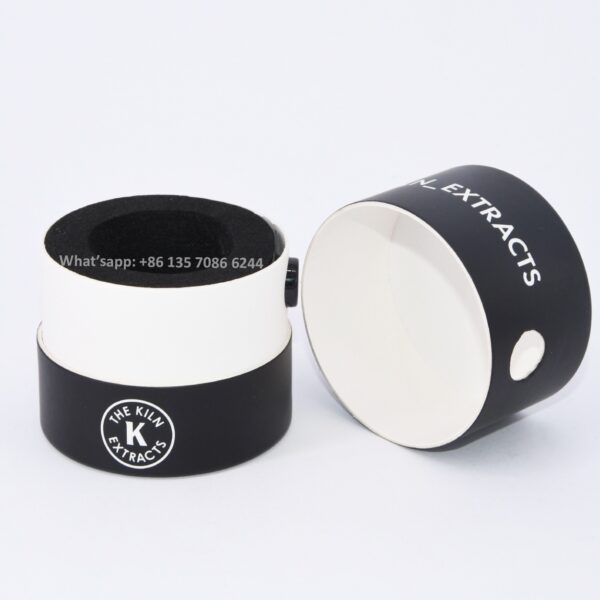 Child Resistant Paper Tube Box for Concentrate Jar Packaging