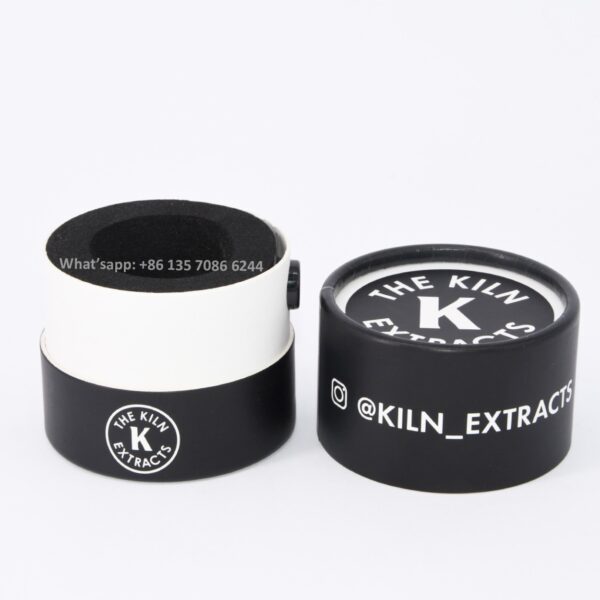 Child Resistant Paper Tube Box for Concentrate Jar Packaging