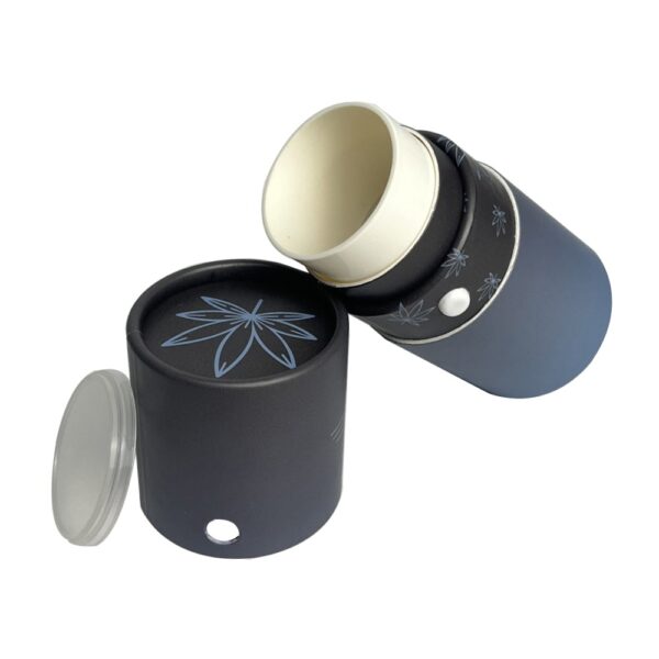 Tubos de cartón retorcibles a prueba de niños para el envasado de cosméticos con cannabis