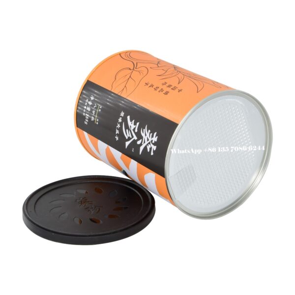 Composite Peelable Lid Nuts Paper Cans Seeds Paper Canisters