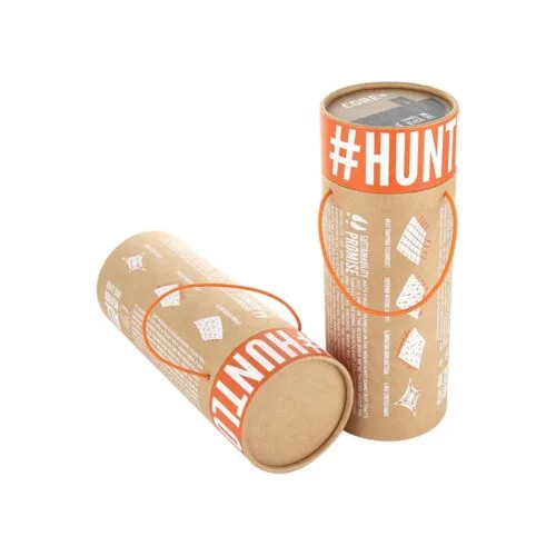 Craft Cardboard Kraft Paper Tube Boxes for Body Foam Packaging with Rope Handle