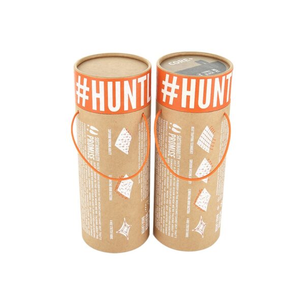 로프 손잡이가있는 바디 폼 포장용 공예 골판지 크래프트 종이 튜브 상자