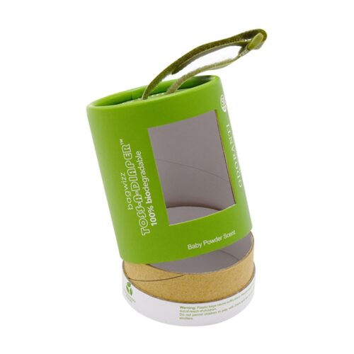 Custom Baby Powder Paper Tube Packaging Round Cardboard Powder Tube Boxes