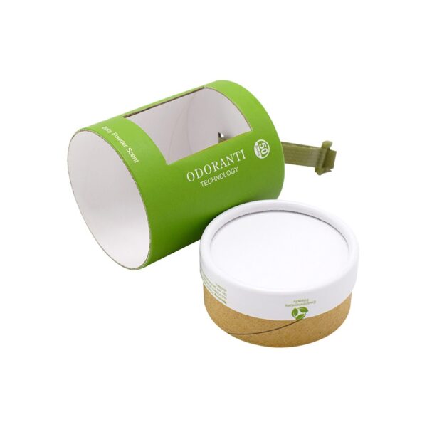 Custom Baby Powder Paper Tube Packaging Round Cardboard Powder Tube Boxes