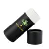 Custom CBD Oil Bottles Paper Tubes Packaging Black Cannabis Oil Paper Tube Boxes