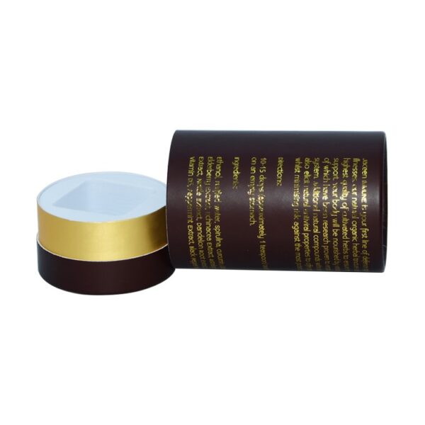 Custom Cardboard Tube Packaging Packaging Paper Tube for 50ml Essential Oil Bottle