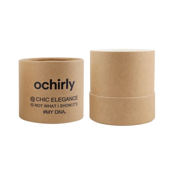 맞춤형 의류 포장 튜브, 티셔츠 포장을 위한 혁신적인 크래프트 종이 튜브 포장