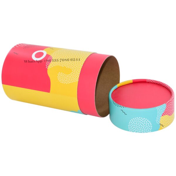 Custom Clothing Shirt Apparel Paper Tube Packaging Boxes