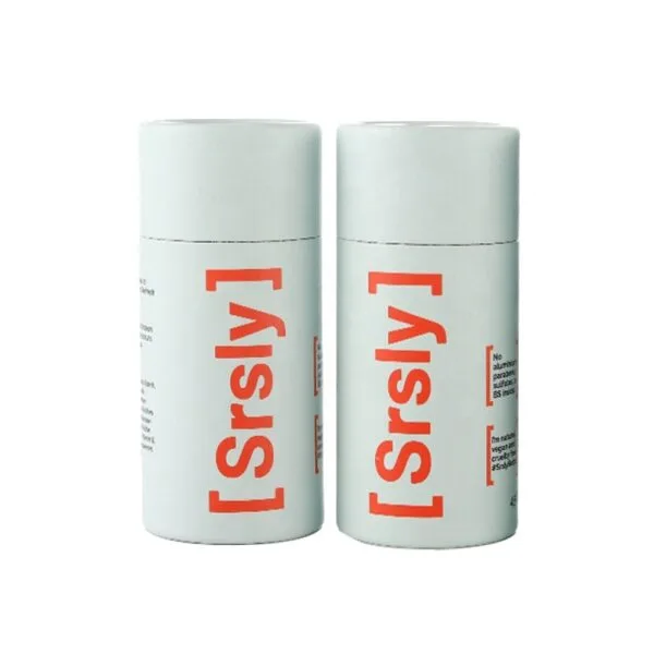 Custom Food Grade Recycled Cylinder Cardboard Supplement Loose Leaf Tea Coffee Round Box