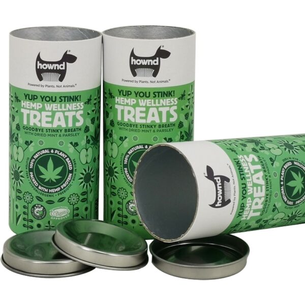 Custom Hemp Protein Powder Cardboard Tube Packaging with Aluminum Foil Lining Custom Hemp Protein Powder Cardboard Tube Packaging with Aluminum Foil Lining