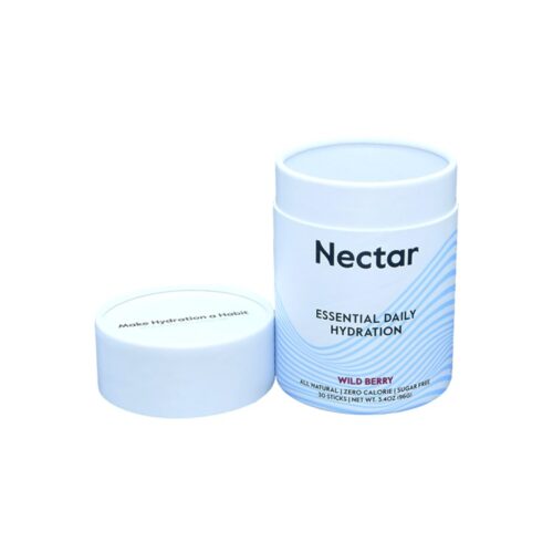 Custom Hydration Powder Packaging Round Cardboard Canister Empty Paper Tube Box Custom Hydration Powder Packaging Round Cardboard Canister Empty Paper Tube Box