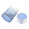 Custom Paper Tube Bath Salt Packaging, Cylinder Bath Salt Jars Paper Tube Packaging