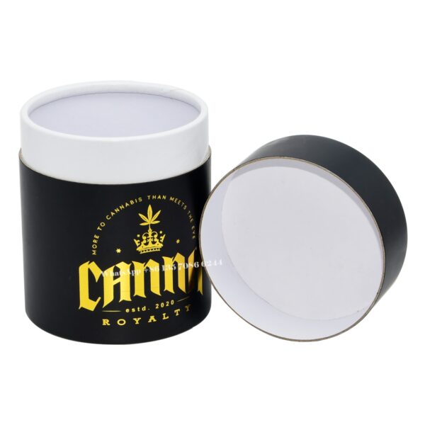 Custom Printed Cannabis Flower Hemp Paper Tubes Packaging