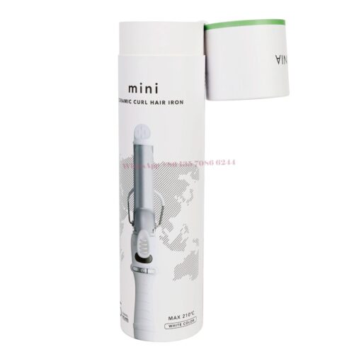 Custom Printed Hair Straightener Paper Round Boxes Wholesale