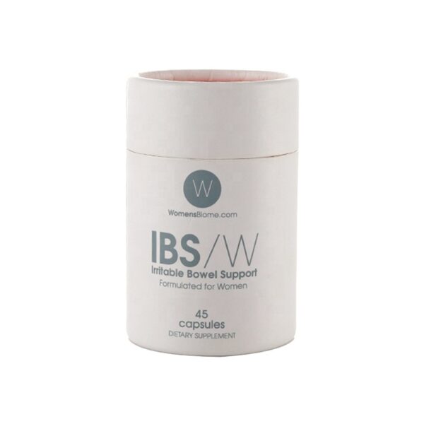 Custom Printing Matt White Cardboard Cylinder Tube Box for Dietary Supplements Packaging Custom Printing Matt White Cardboard Cylinder Tube Box for Dietary Supplements Packaging