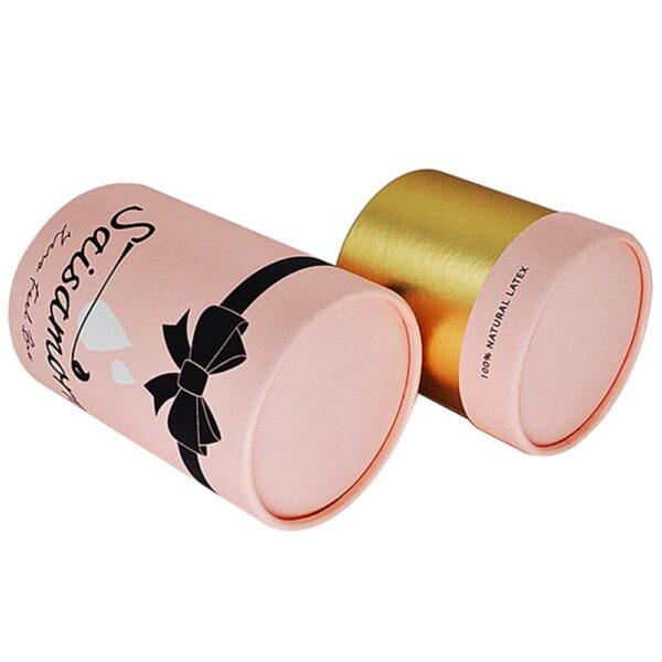 Custom Printing Pink Cardboard Paper Tubes Boxes Packaging for Underwear Bra Custom Printing Pink Cardboard Paper Tubes Boxes Packaging for Underwear Bra